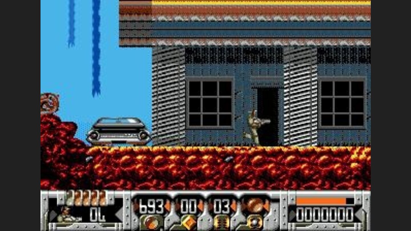 House and a parked car