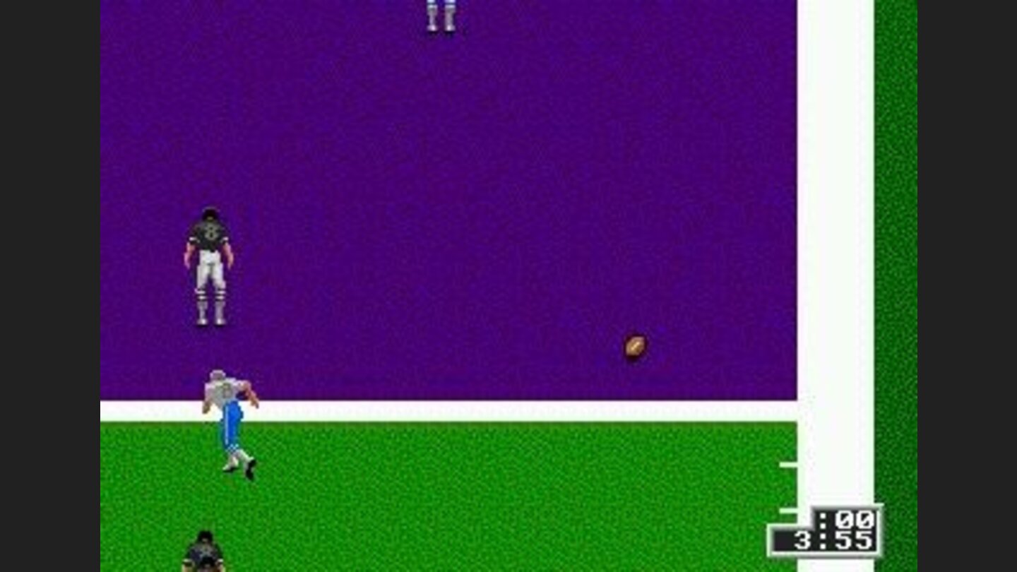 Bad pass by the quarterback