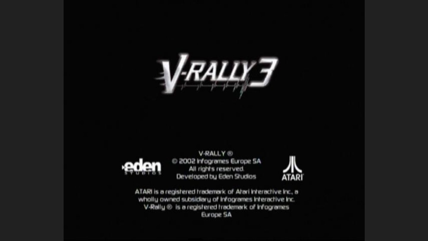 Title and logos screen