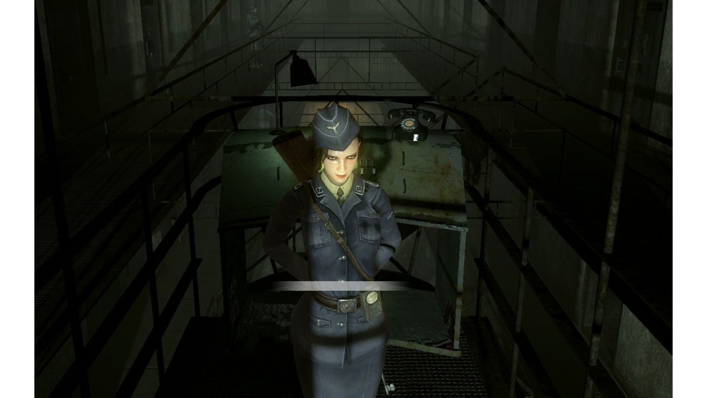 Velvet Assassin - Zuweilen darf sich die Agentin wie hier in einem Ghetto-Gefängnis mit einer SS-Uniform verkleiden.