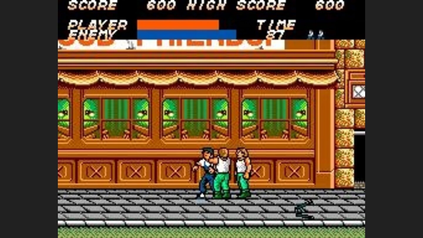 Common thugs can hold you to allow their mates to finish you off