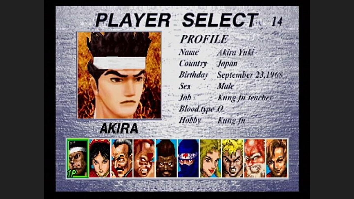 Character Selection