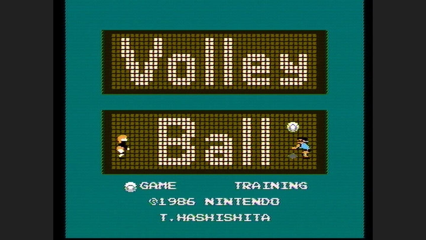 Title screen