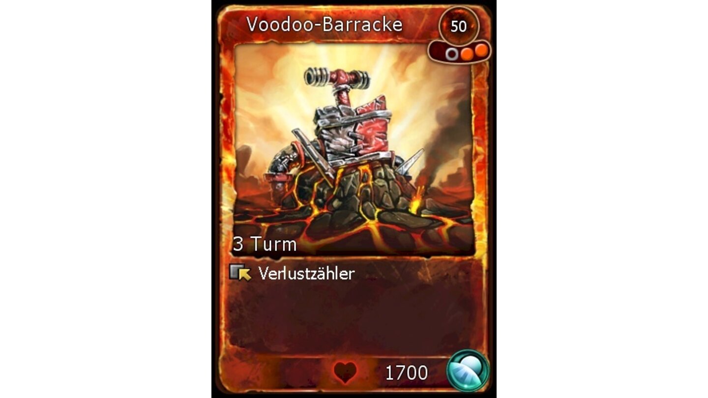 Battleforge - Feuer-Deck: Voodoo-Barracke