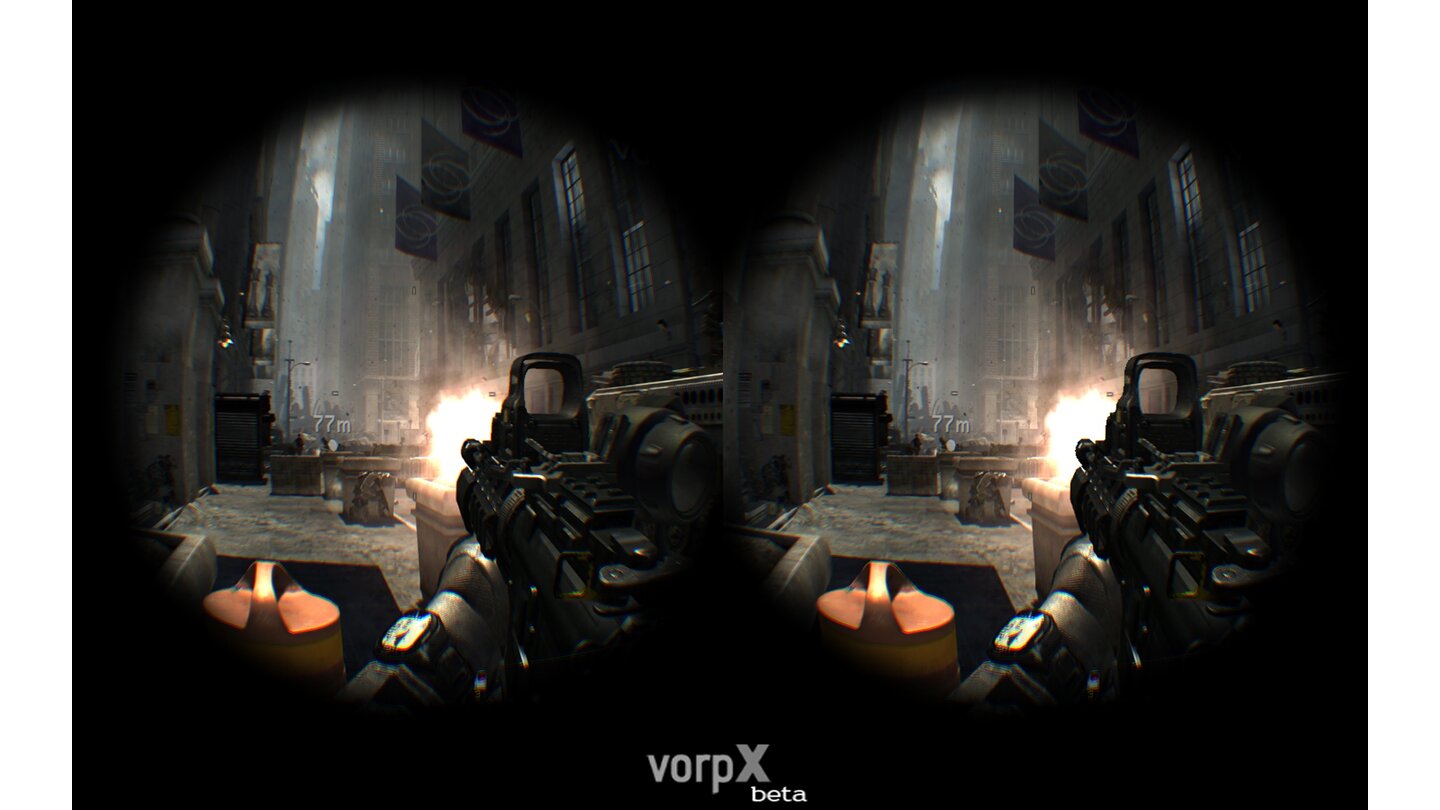 VorpX Oculus Rift CoD Modern Warfare 3