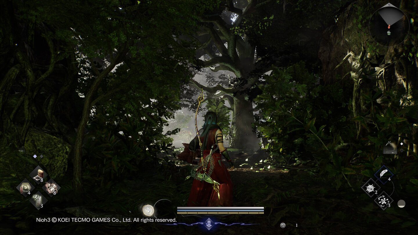 Nioh 3: Wir erkunden magische Wälder.