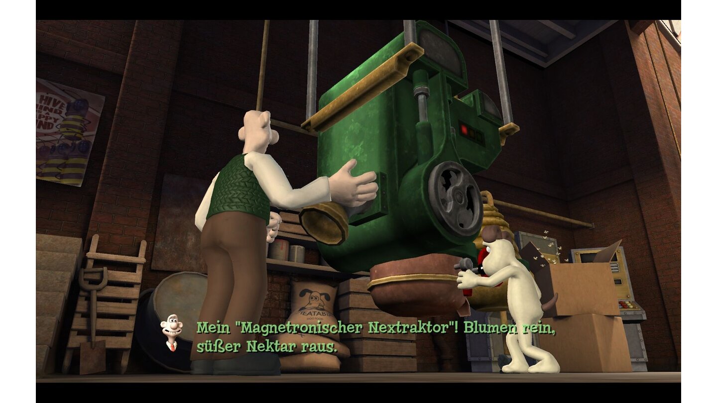 Wallace & Gromit: Fright of the Bumble Bees - Bilder aus der Testversion