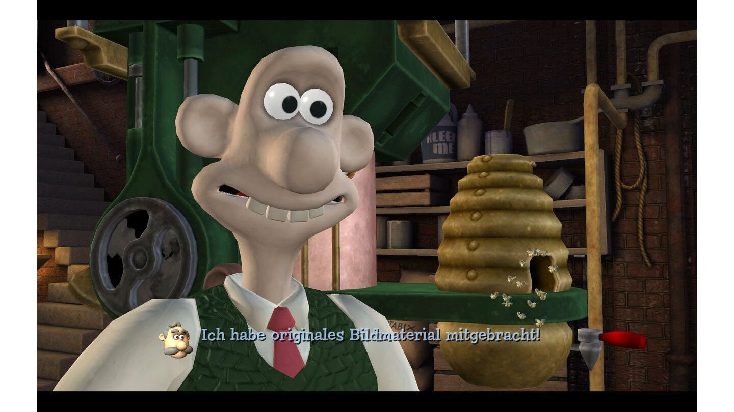 Wallace & Gromit: Fright of the Bumble Bees - Bilder aus der Testversion