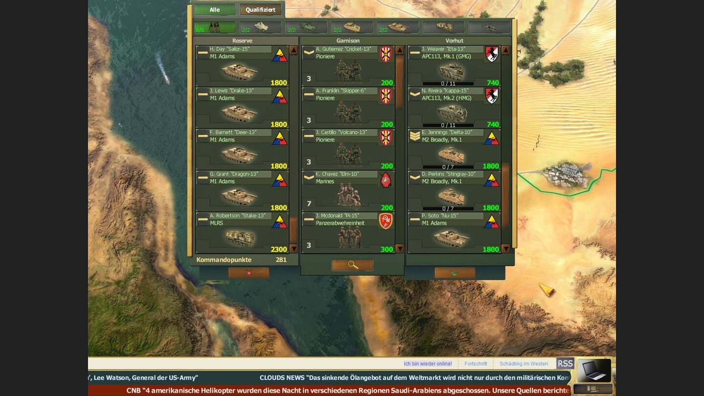 Warfare Im Auge des Terrors