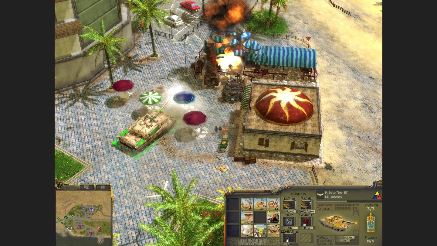 Warfare Im Auge des Terrors