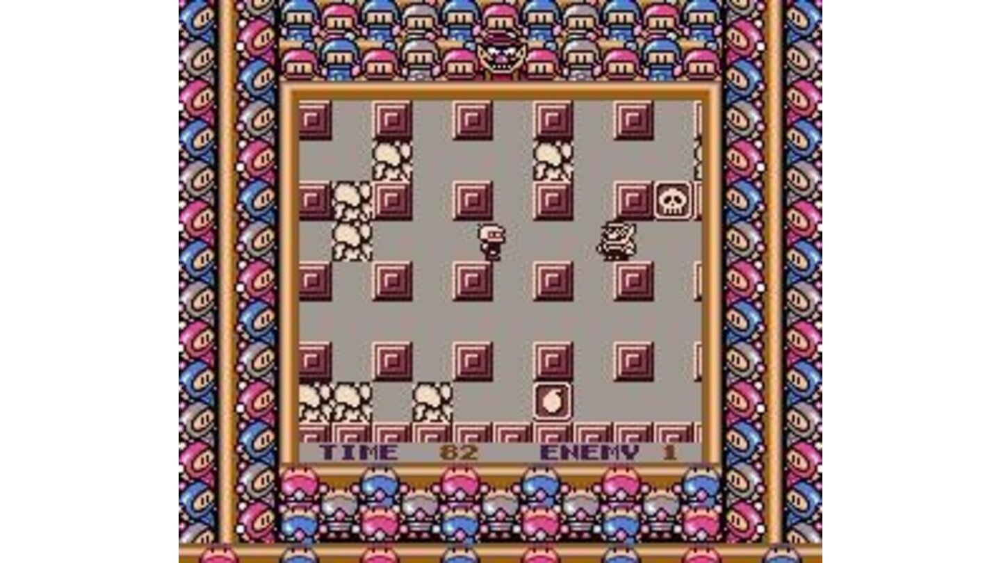 Bomberman and Wario are give to start a tough combat!