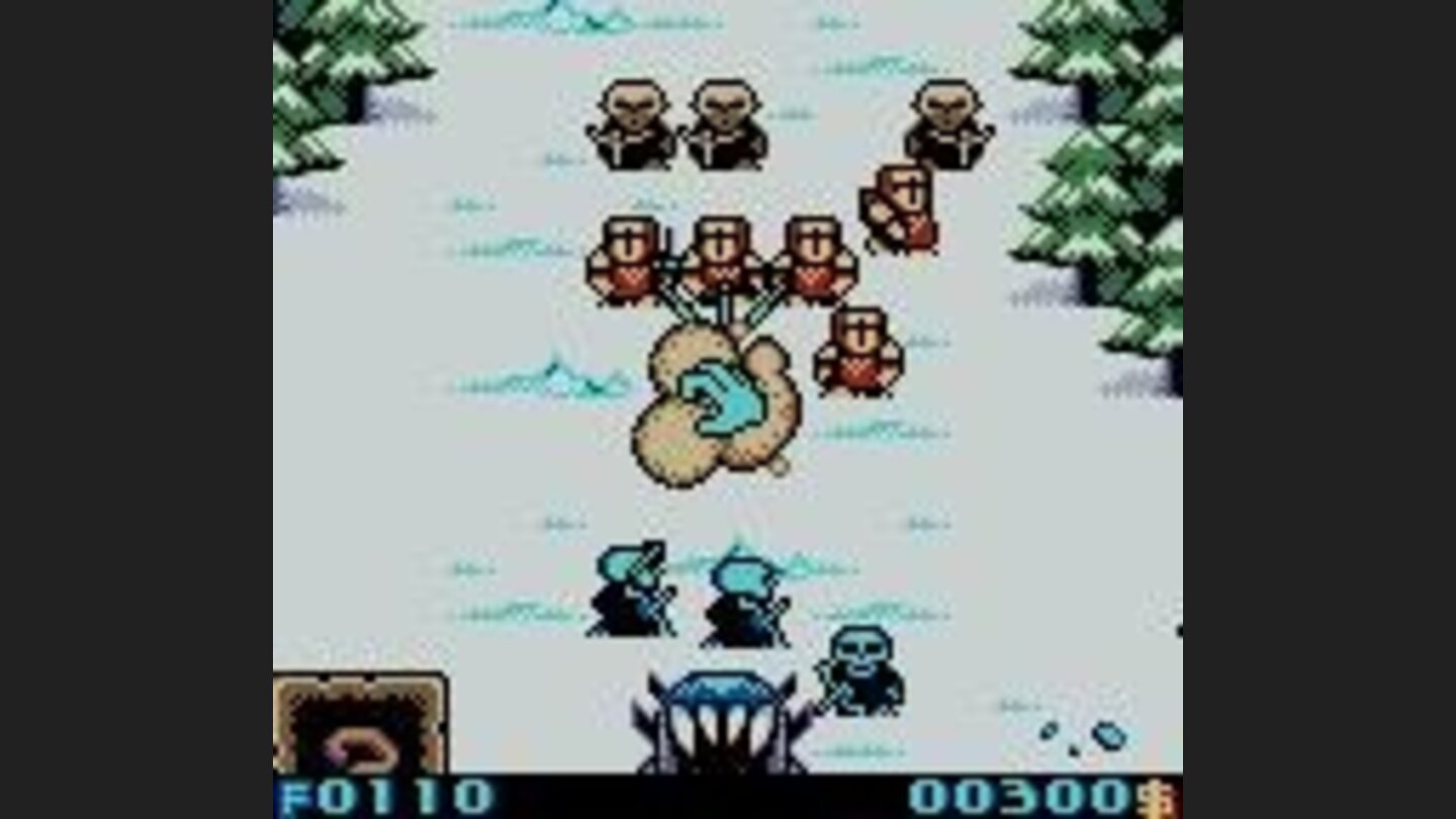 Attacking enemy forces!