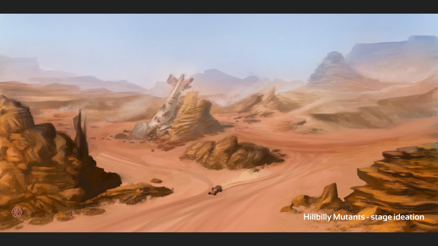 Wasteland Angel - Artworks und Konzeptzeichnungen