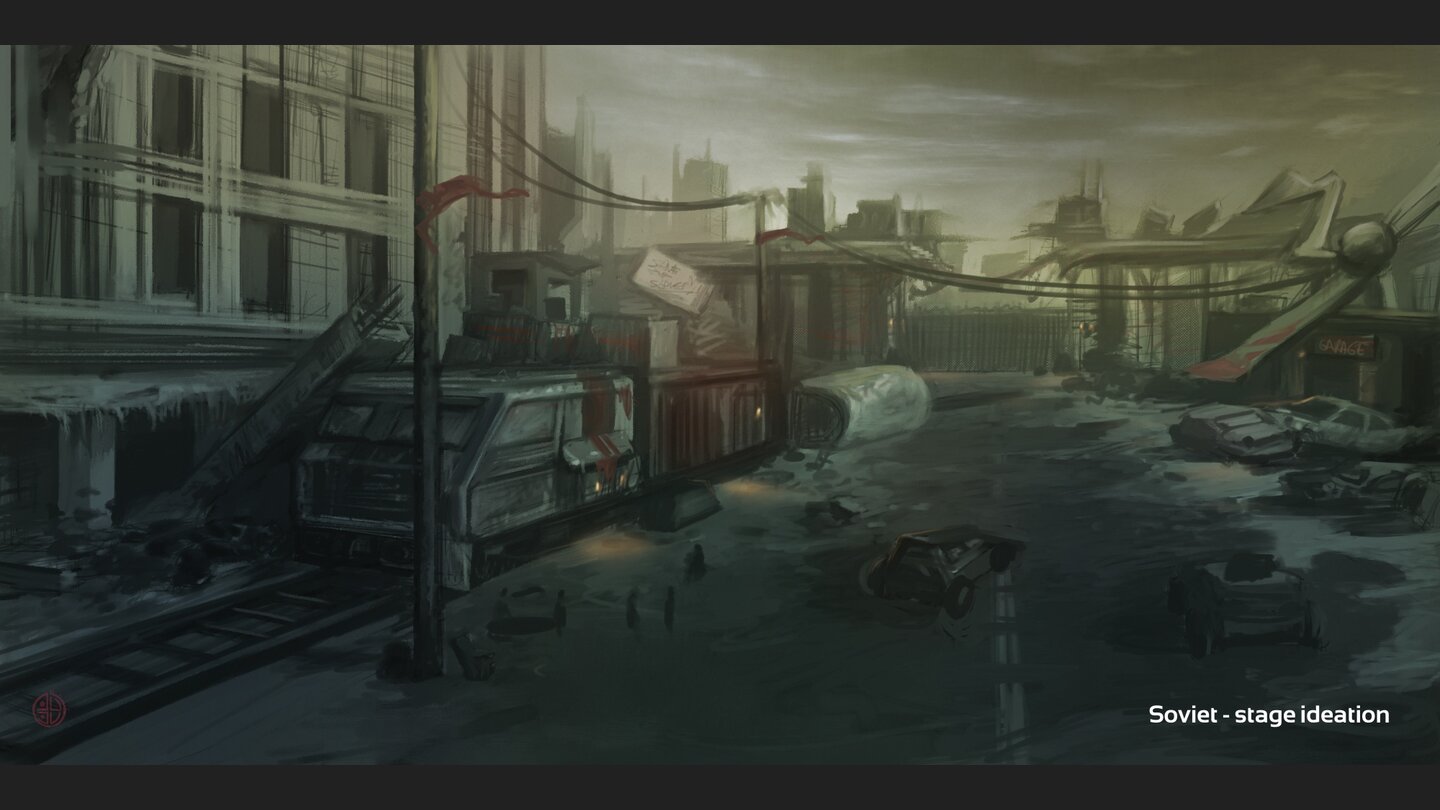Wasteland Angel - Artworks und Konzeptzeichnungen