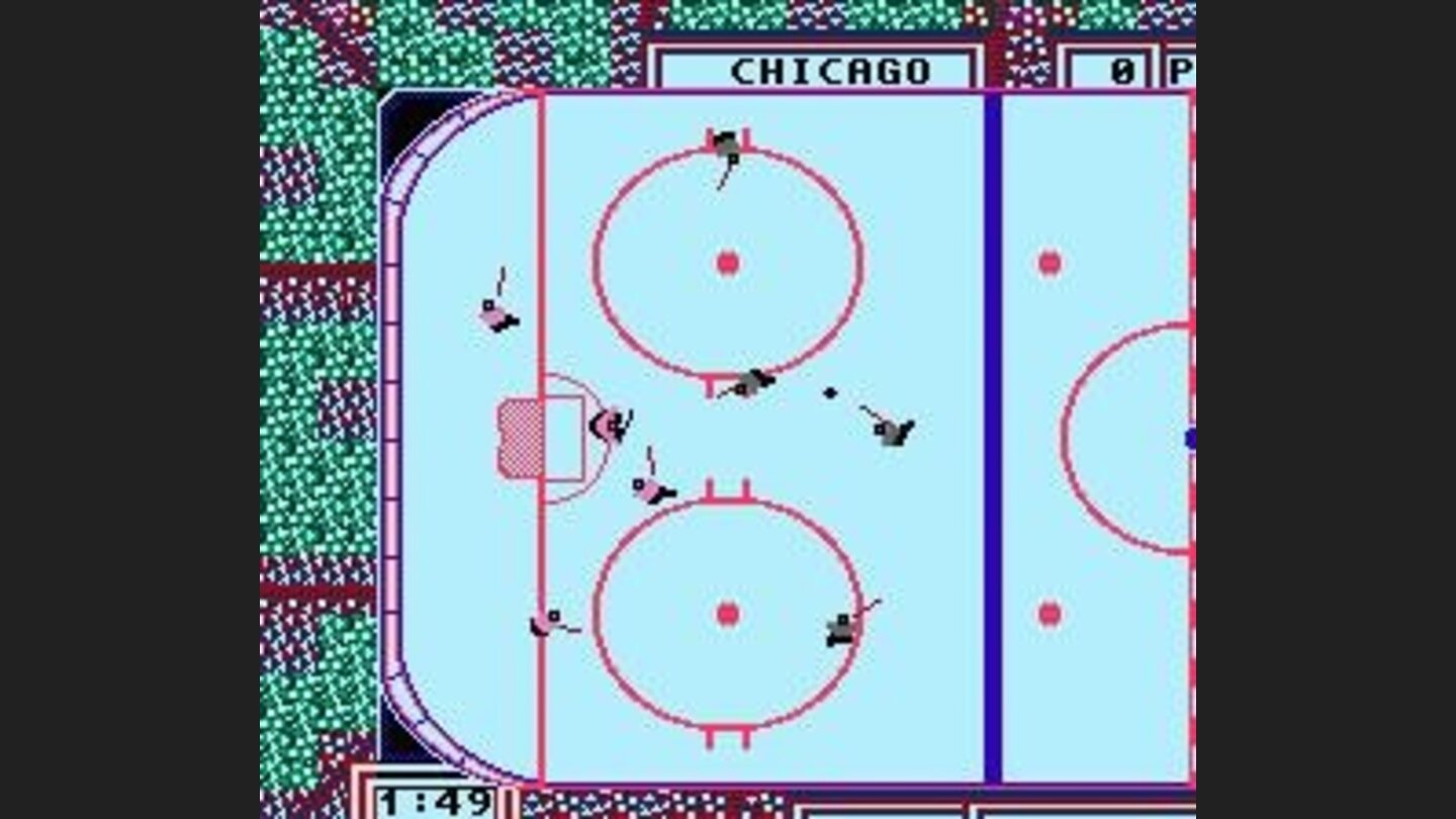 Driving into the slot