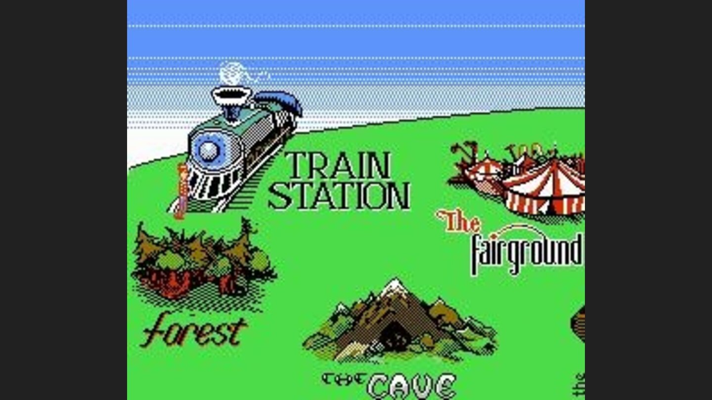 First level, the Train Station
