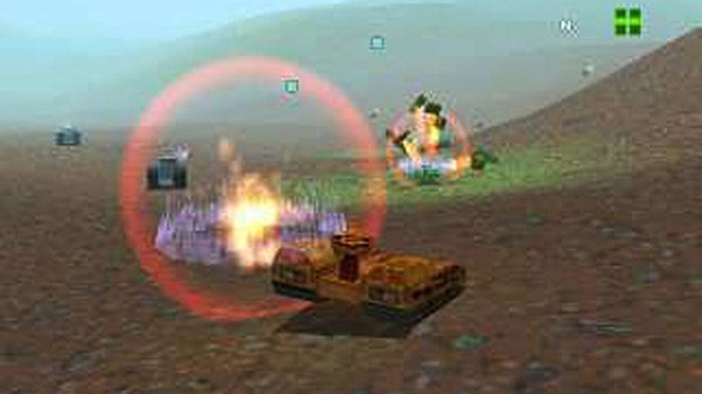 Wild Metal: Reclaim the Future (2000) Wild Metal: Reclaim the Future kommt 2000 für den PC und die Dreamcast auf den Markt und inszeniert Panzerschlachten auf einem Planeten, der von Maschinen übernommen wurde. Während wir in der Einzelspieler-Kampagne gegen die Maschinen antreten, bekämpfen wir über LAN andere Spieler mit unterschiedlichen Panzertypen.