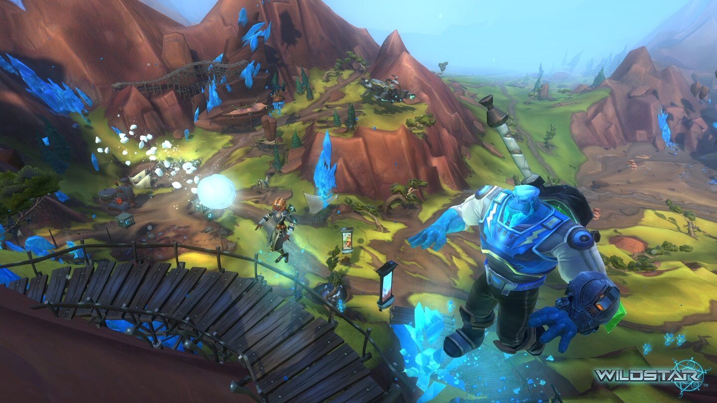 Wildstar
Spielbar: ja - Stand: NCSoft, Halle 8.1: B030