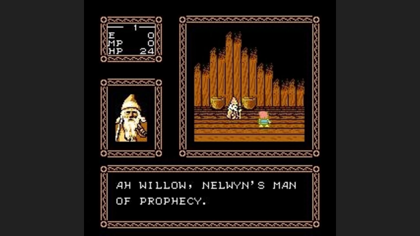 Willow having a conversation.