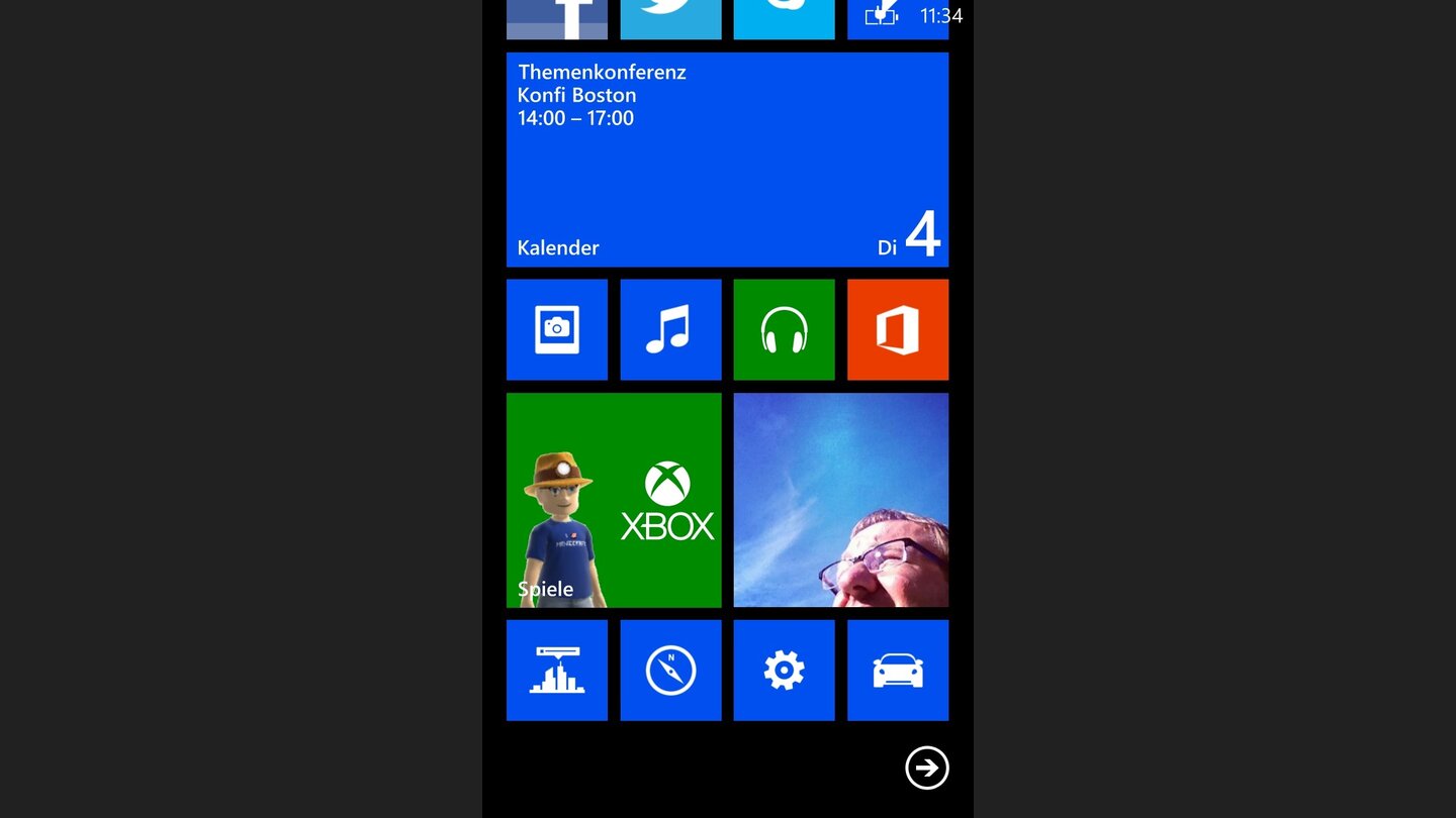 Windows Phone 8 auf Nokia Lumia 920