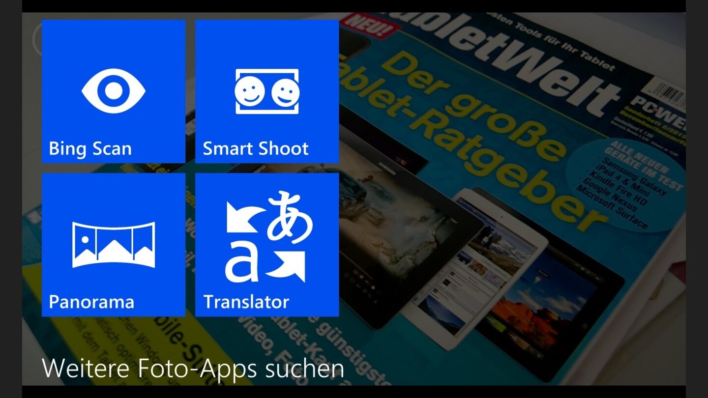 Windows Phone 8 auf Nokia Lumia 920