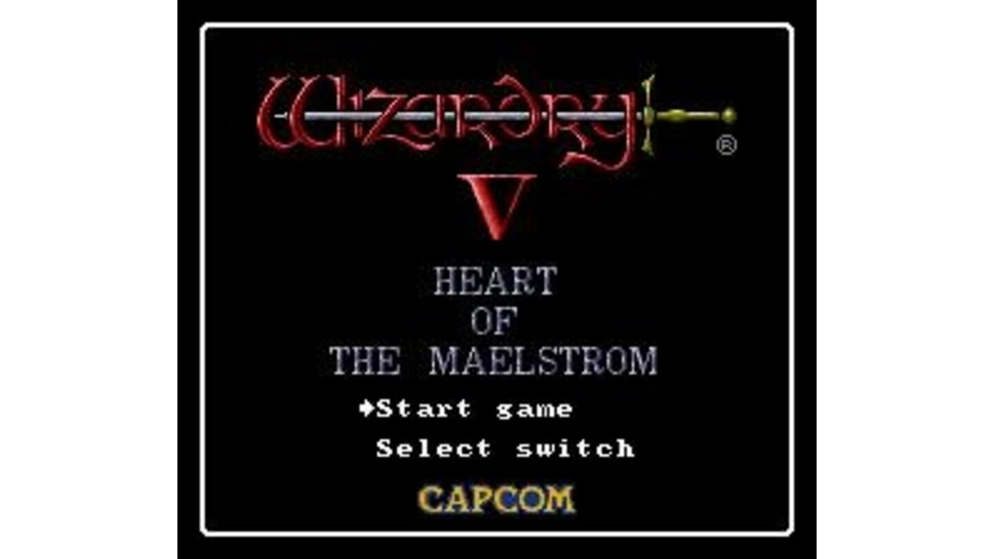 Title screen