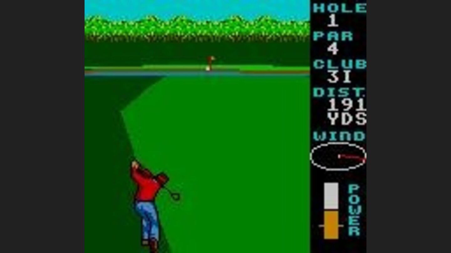 Right into the water