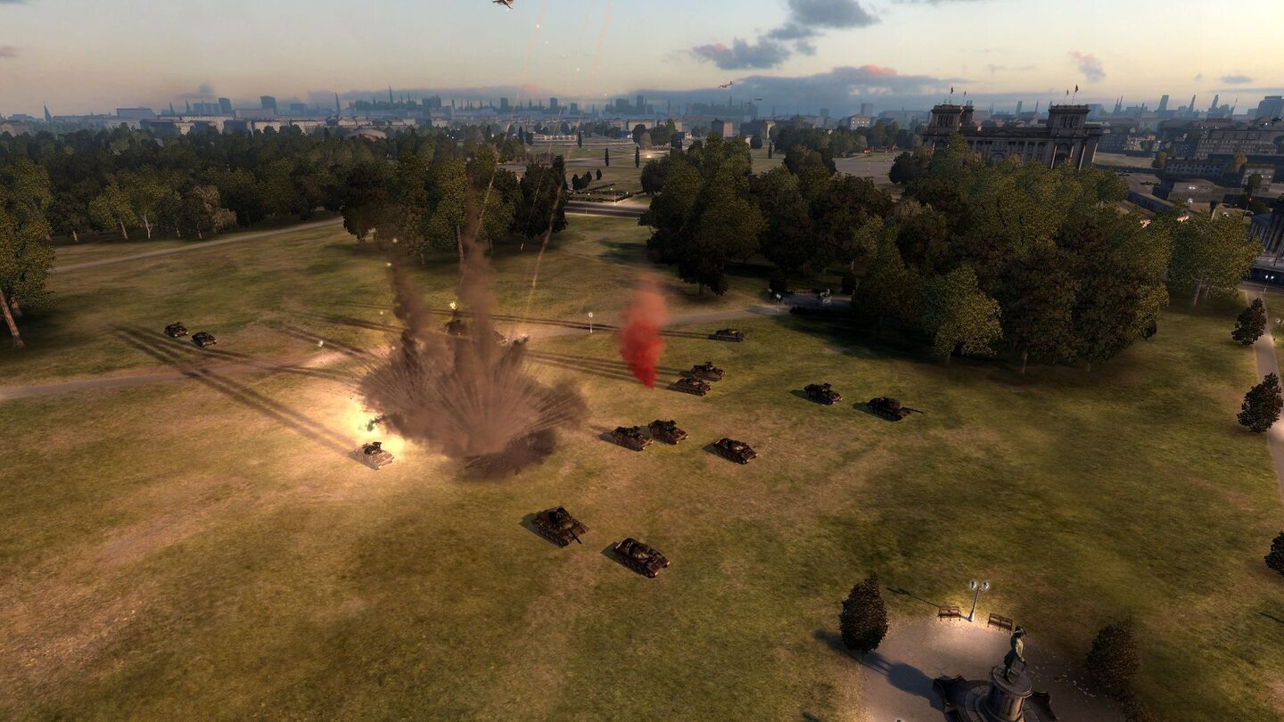 Explosionen in World in Conflict