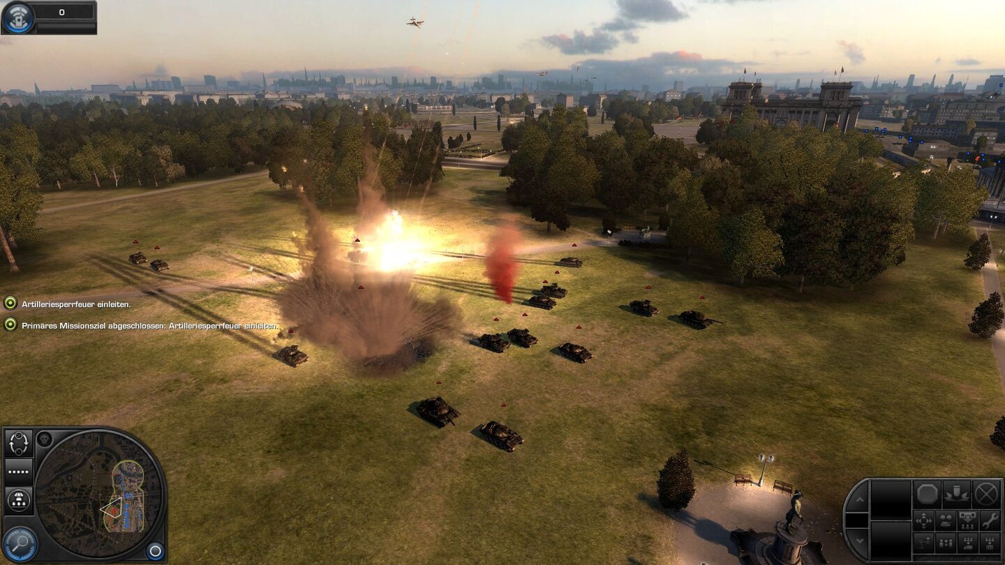 Explosionen in World in Conflict