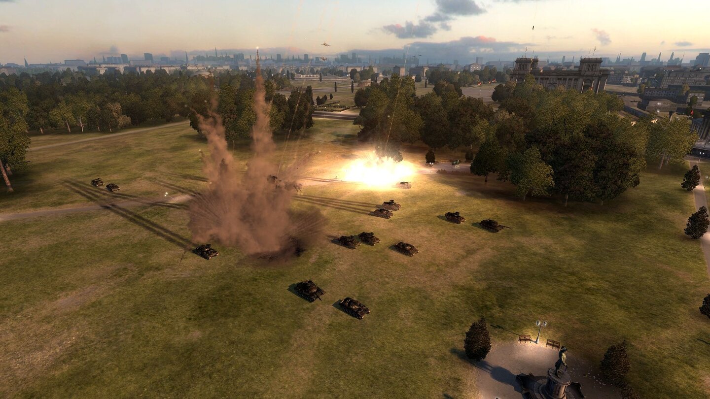 Explosionen in World in Conflict