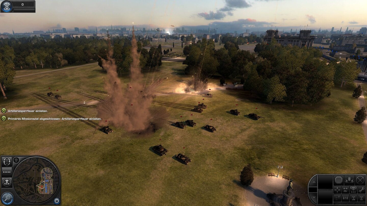 Explosionen in World in Conflict