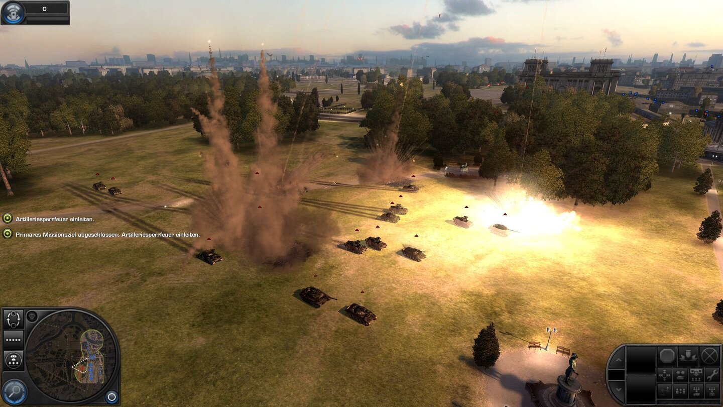 Explosionen in World in Conflict