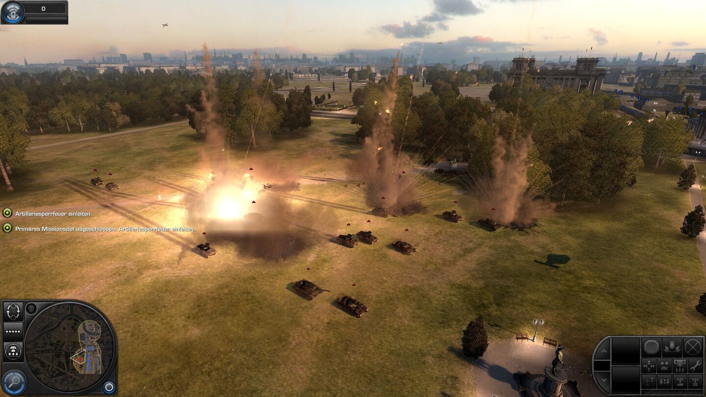 Explosionen in World in Conflict