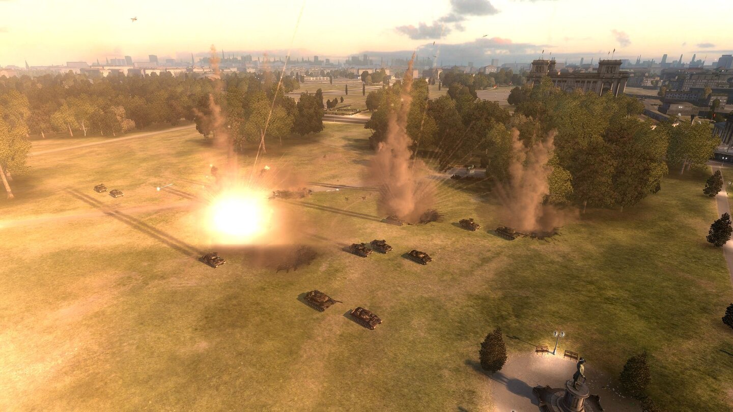 Explosionen in World in Conflict