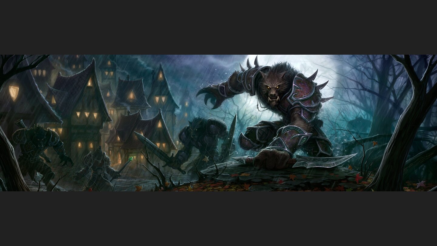 » Dualscreen-Wallpaper zu World of Warcraft: Cataclysm herunterladen