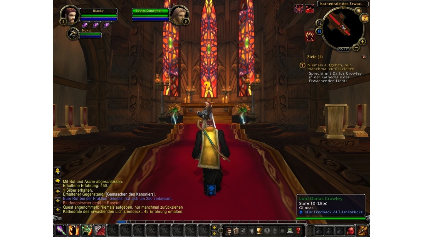 World of Warcraft: Cataclysm - Screenshots aus der BetaDie Kathedrale des Erwachens ist die letzte Zuflucht der Menschen.
