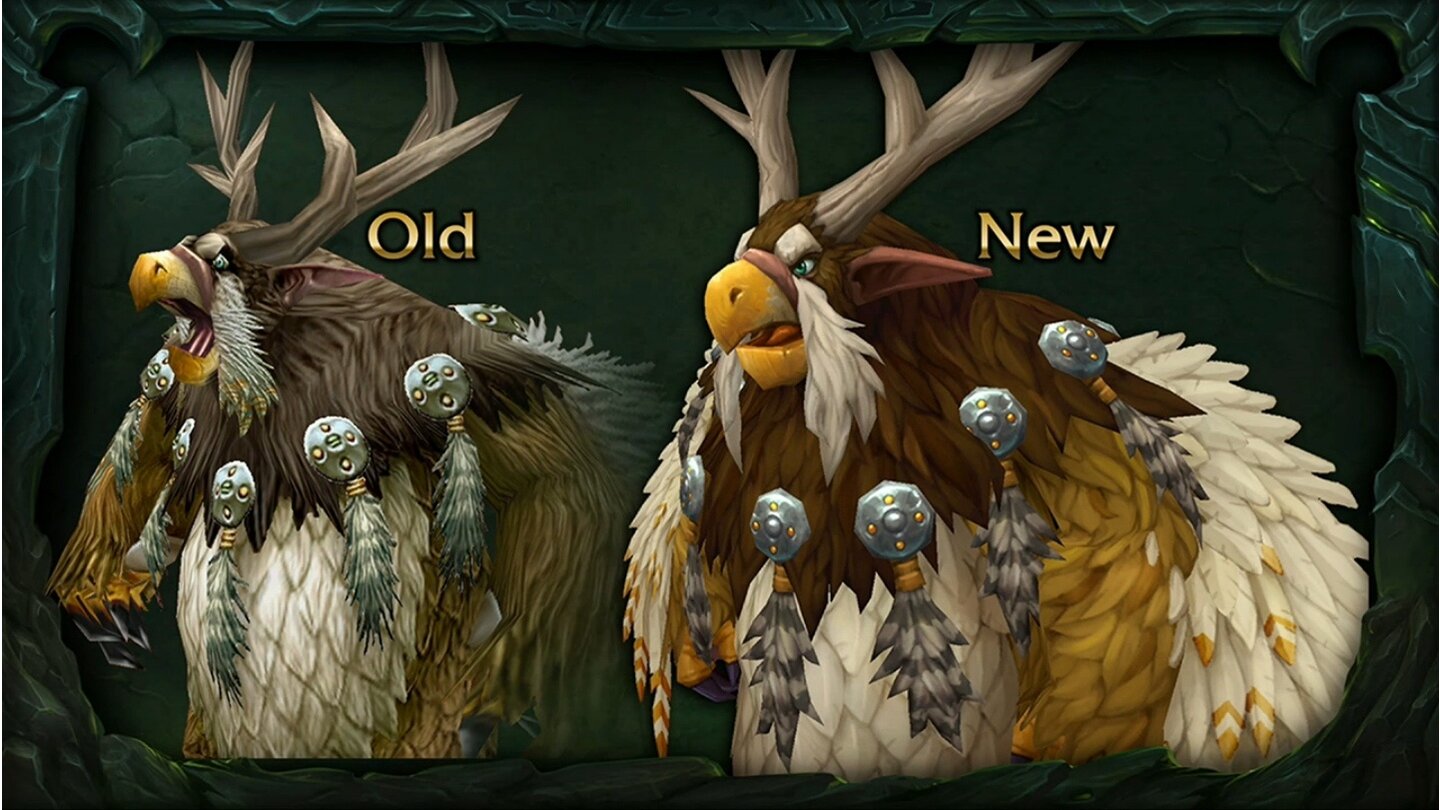 World of Warcraft: Legion - überarbeite NPCs und Druiden-Modelle