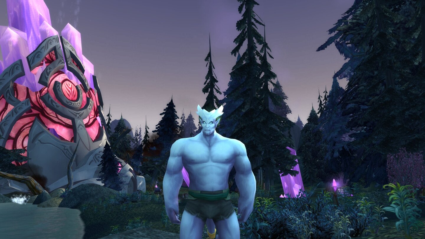 World of Warcraft: Warlords of DraenorMännlicher Draenei vor dem Addon