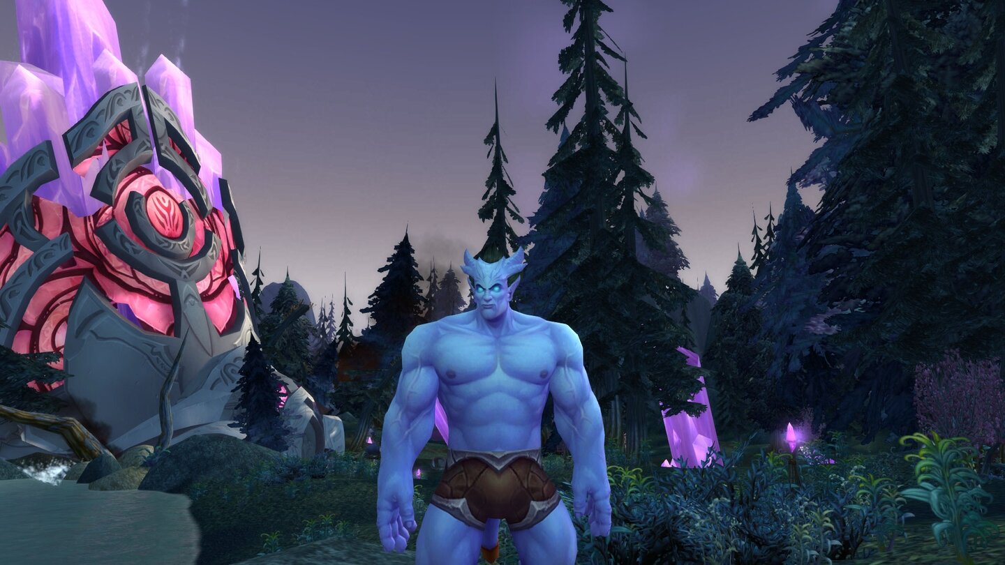 World of Warcraft: Warlords of DraenorMännlicher Draenei nach dem Addon