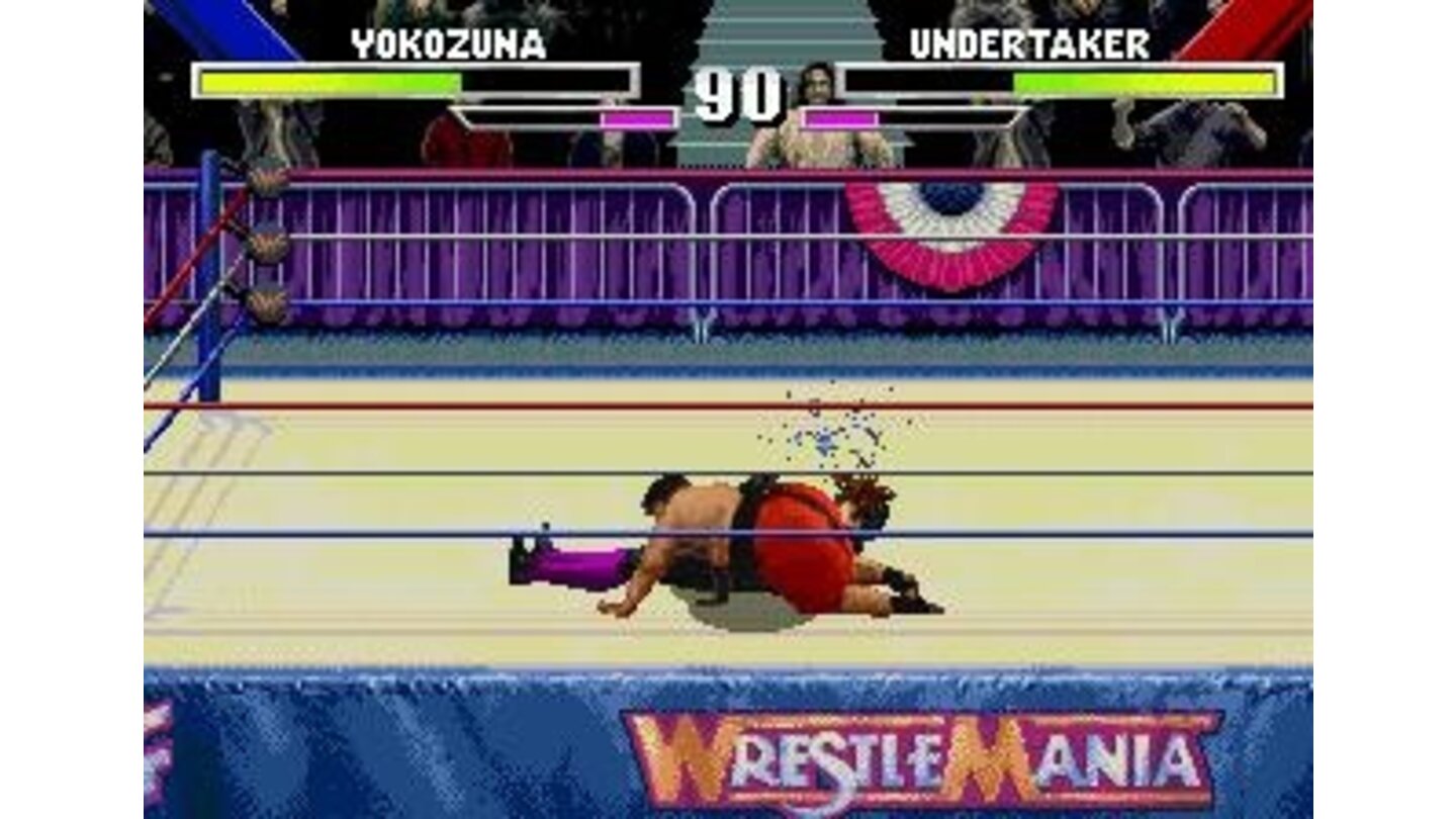 Underneath Yokozuna is not where you want to be.