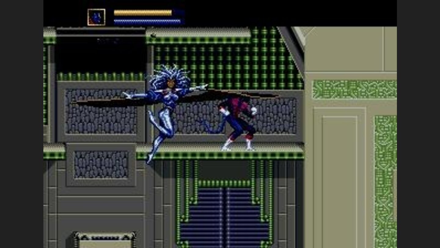 Storm helps out Nightcrawler