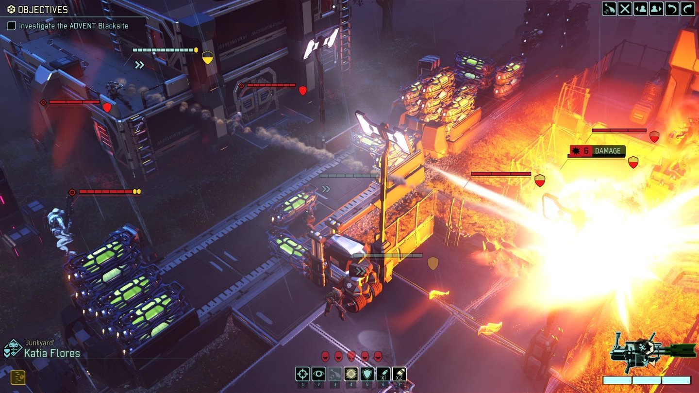 XCOM 2Riesige Explosionen sollten wir als Untergrund-Kämpfer eigentlich meiden.
