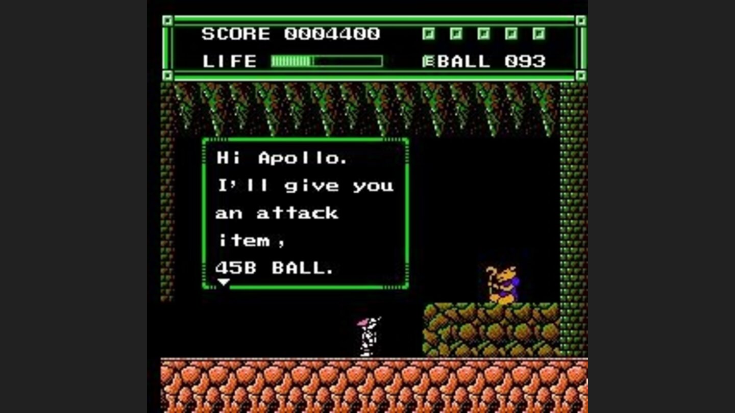 Buying a new weapon from a sage.