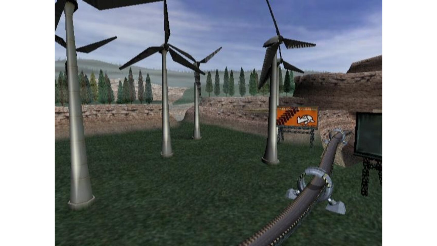 You can't have a racing game without windmills.