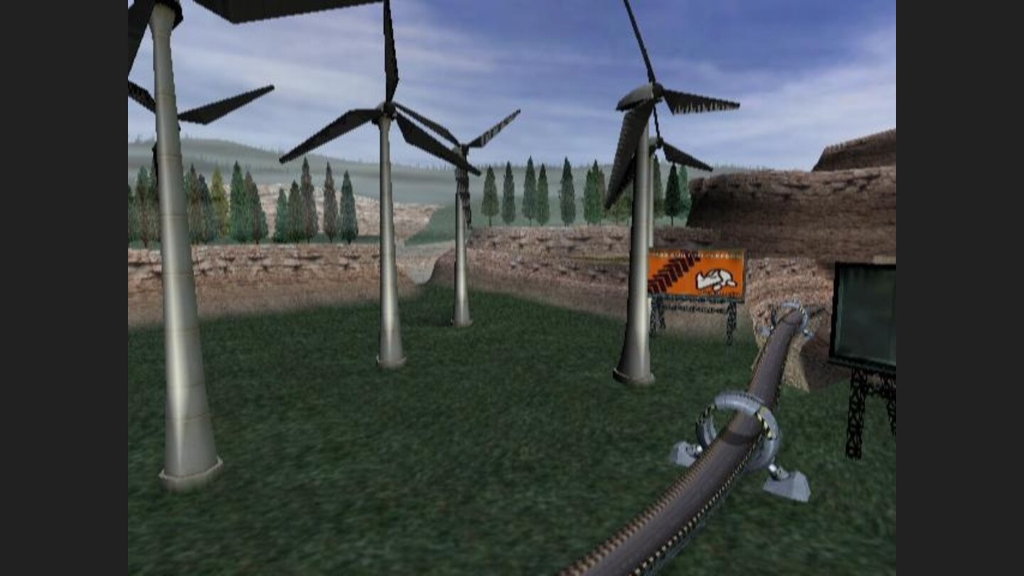 You can't have a racing game without windmills.