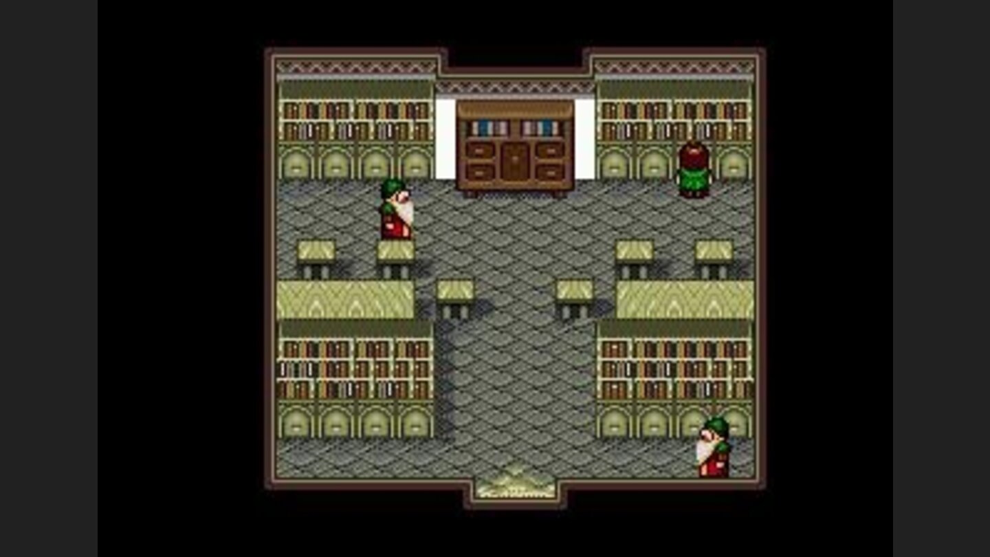 Old guys in the library