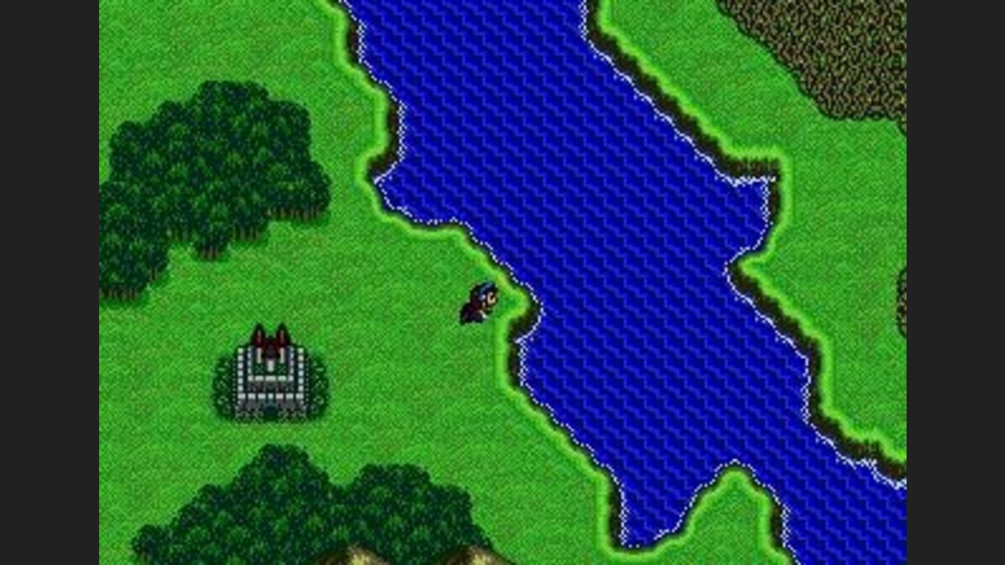 On a river bank