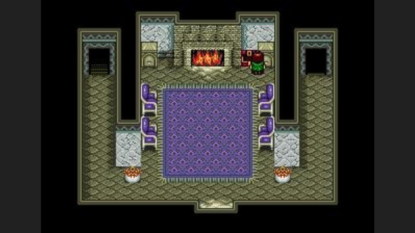 Comfortable room with a fireplace
