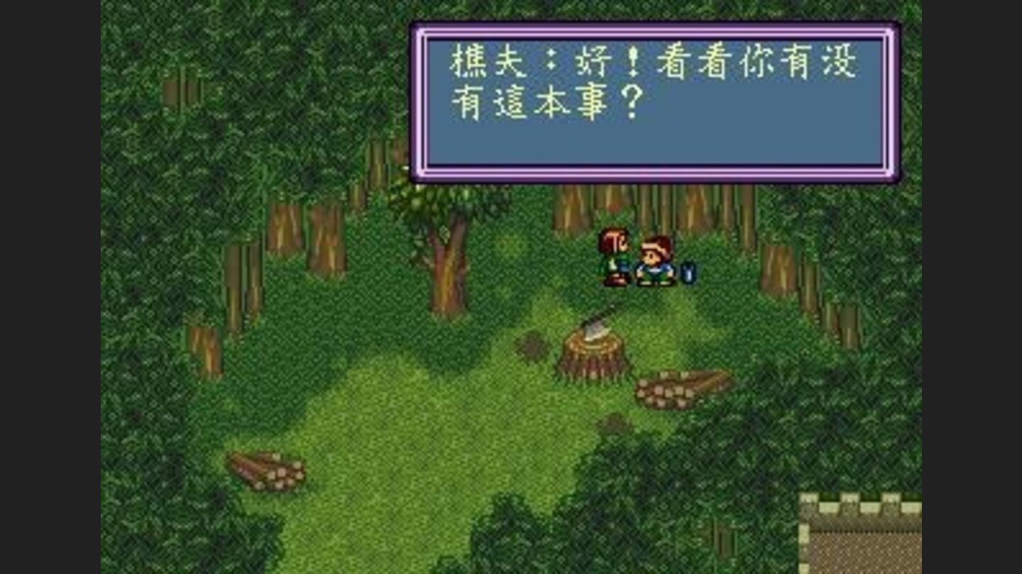 Dialogue in the forest