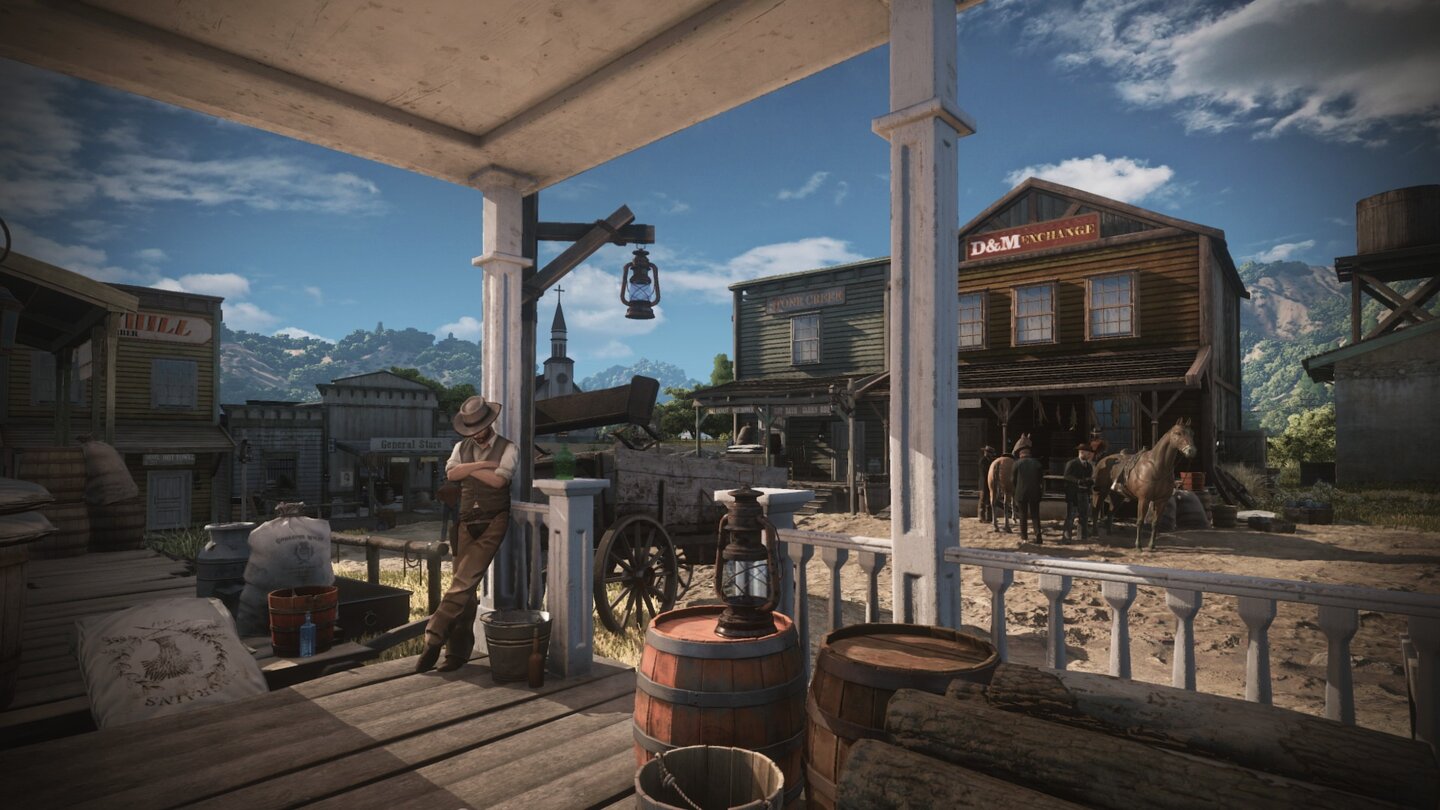 Wild West OnlineDiesen Screeenshot hielten viele zuerst für einen Leak aus Red Dead Redemption 2.